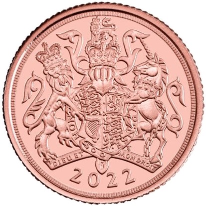 (image for) 2022 Gold SOVEREIGN - Platinum Jubilee Edition